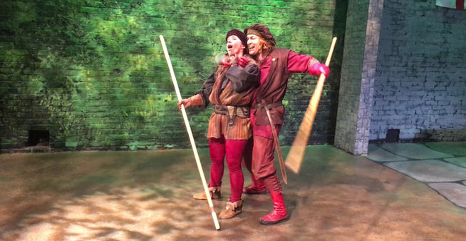 Will Scarlet & Alana Dale QuarterStaff